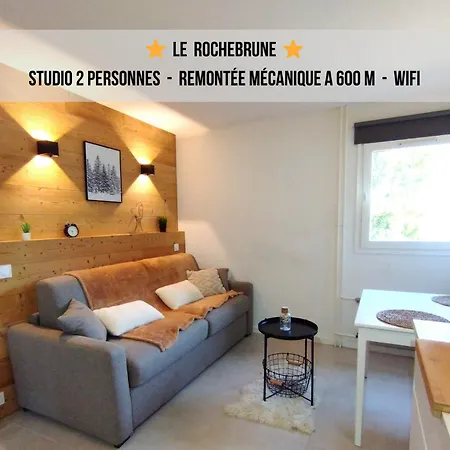 Apartment Rochebrune : Studio Cosy Megeve